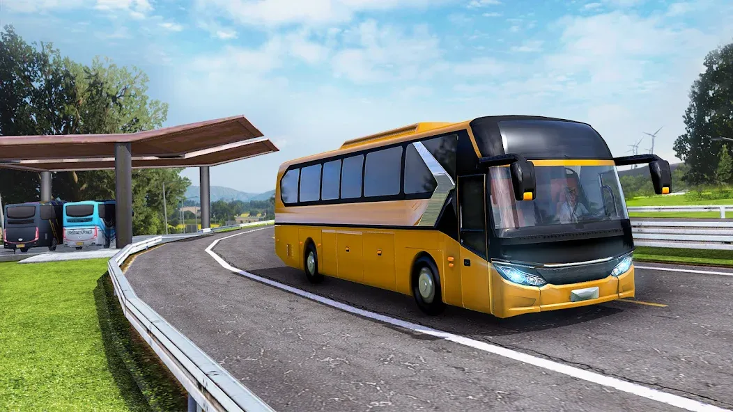 Highway Bus Simulator Bus Game взлом на Андроид — Безлимитное топливо и все автобусы открыты — скриншот 5 Highway Bus Simulator Bus Game взлом на Андроид — Безлимитное топливо и все автобусы открыты — скриншот 5