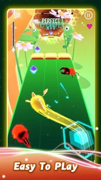 Rolling Twins: Music Ball Rush мод на Андроид: Безлимитные деньги и алмазы — скриншот 4 Rolling Twins: Music Ball Rush мод на Андроид: Безлимитные деньги и алмазы — скриншот 4