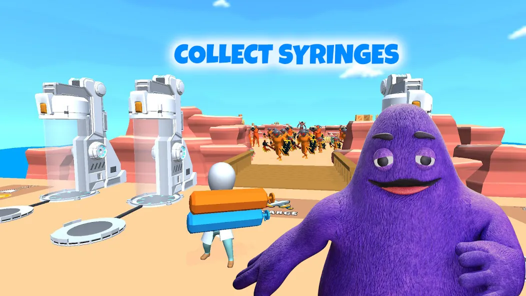 Grimace monster playground MOD APK: Безлимитные ресурсы и открыты все уровни — скриншот 1 Grimace monster playground MOD APK: Безлимитные ресурсы и открыты все уровни — скриншот 1