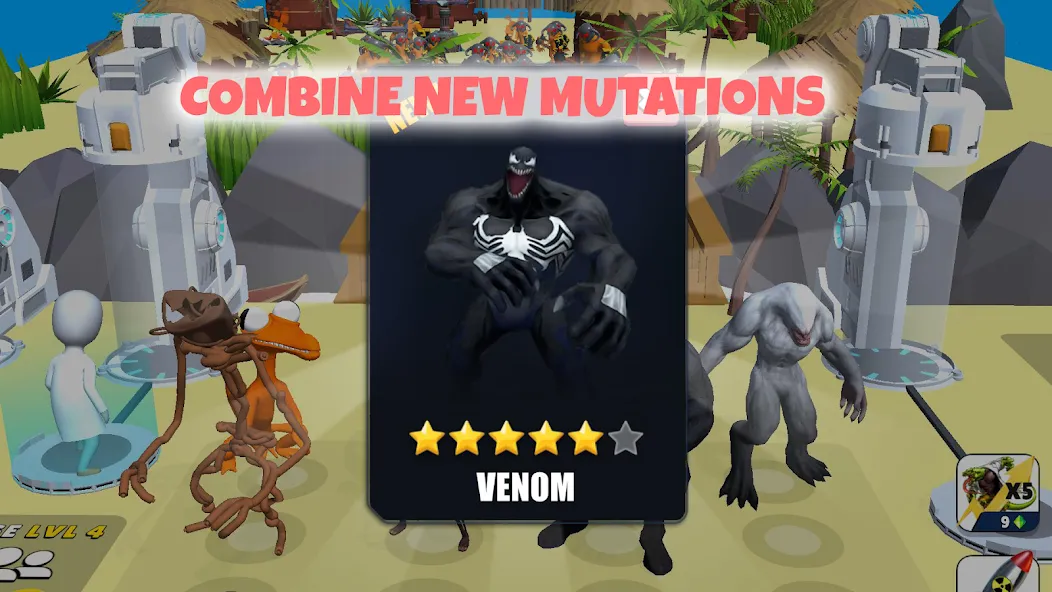 Grimace monster playground MOD APK: Безлимитные ресурсы и открыты все уровни — скриншот 3 Grimace monster playground MOD APK: Безлимитные ресурсы и открыты все уровни — скриншот 3