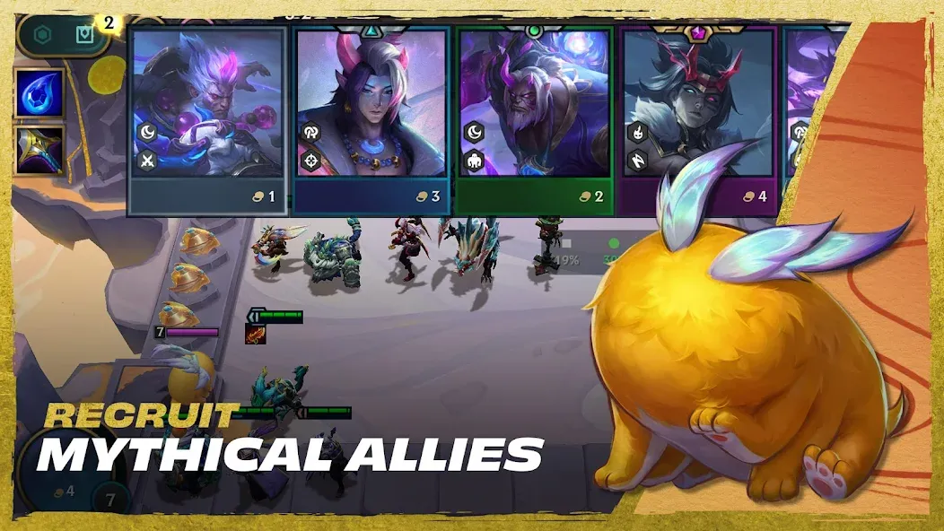 TFT: Teamfight Tactics MOD APK скачать на Андроид — Безлимитные ресурсы и усиленные герои — скриншот 3