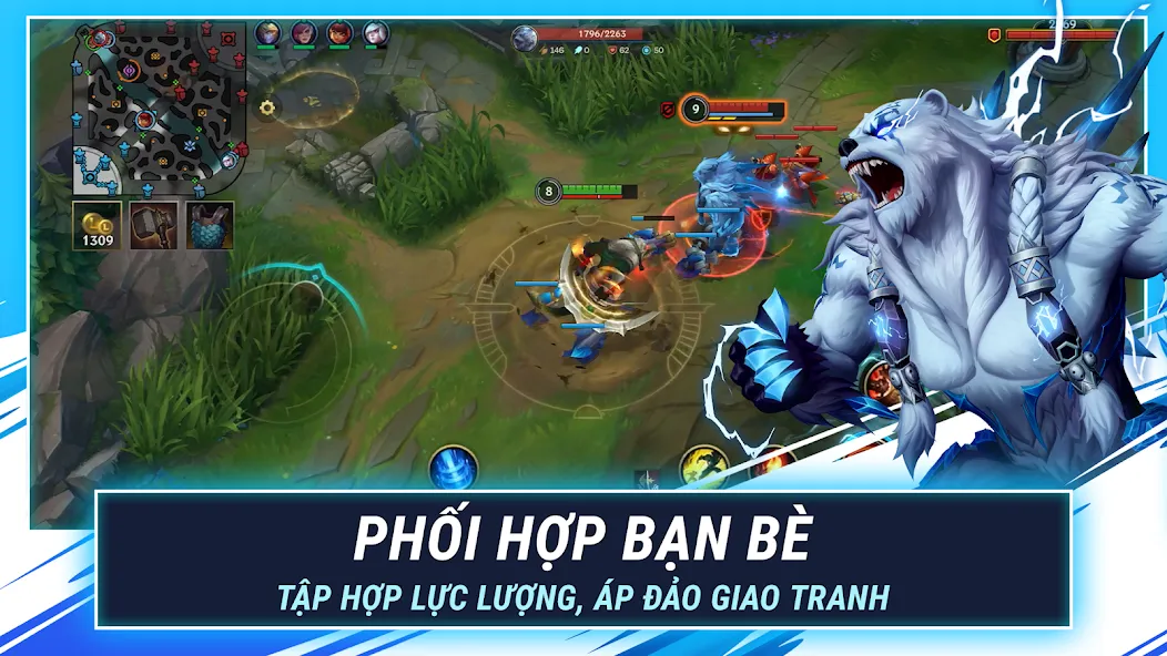 LMHT: Tốc Chiến MOD APK: Безлимитные монеты и усиленные герои — скриншот 2 LMHT: Tốc Chiến MOD APK: Безлимитные монеты и усиленные герои — скриншот 2