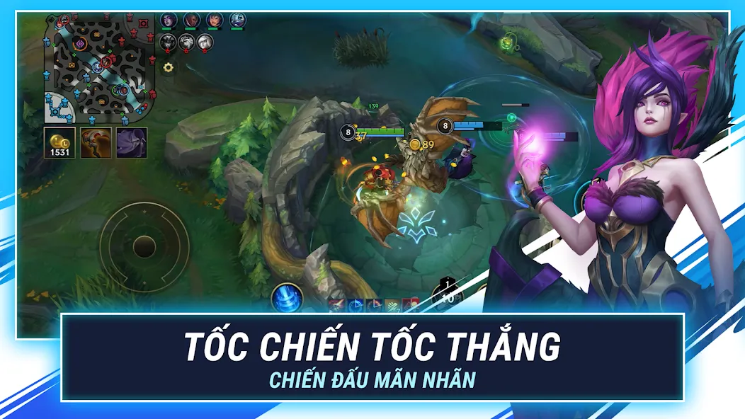 LMHT: Tốc Chiến MOD APK: Безлимитные монеты и усиленные герои — скриншот 3 LMHT: Tốc Chiến MOD APK: Безлимитные монеты и усиленные герои — скриншот 3
