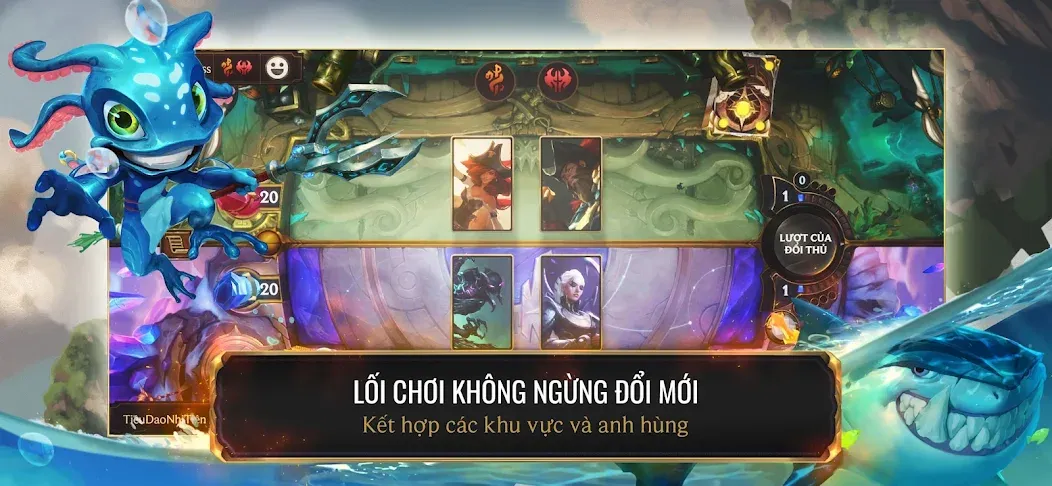 Huyền Thoại Runeterra MOD APK скачать на Андроид — Безлимитные ресурсы и открыты все карты — скриншот 2