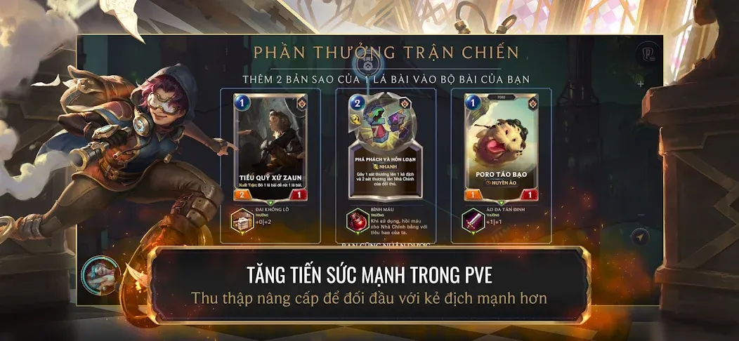 Huyền Thoại Runeterra MOD APK скачать на Андроид — Безлимитные ресурсы и открыты все карты — скриншот 5