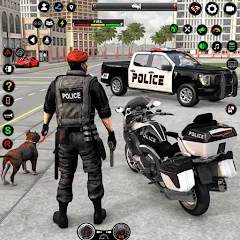 US Police Car Parking - King — скачать мод: Безлимитные деньги и все машины