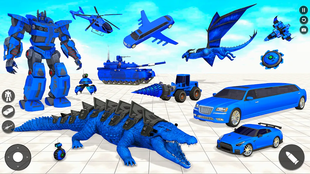 Скачать Crocodile Animal Robot Games бесплатно — Безлимитные монеты и все роботы открыты — скриншот 1 Скачать Crocodile Animal Robot Games бесплатно — Безлимитные монеты и все роботы открыты — скриншот 1