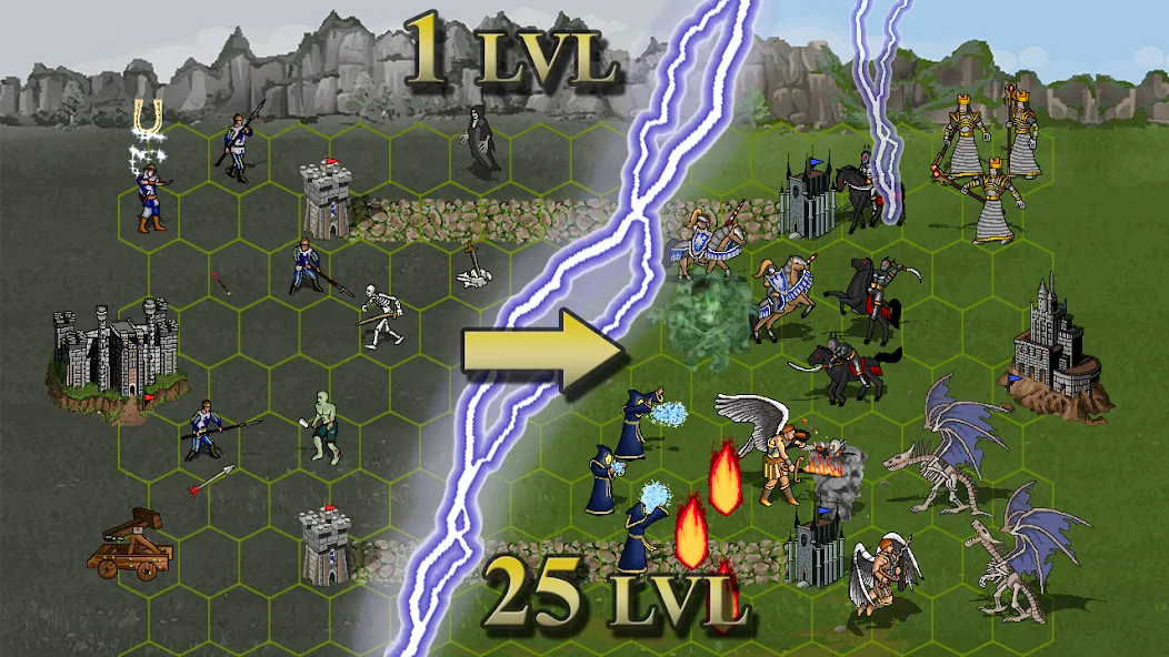 Скачать Heroes of Might: Magic arena 3 — Безлимитные ресурсы и все герои — скриншот 4 Скачать Heroes of Might: Magic arena 3 — Безлимитные ресурсы и все герои — скриншот 4