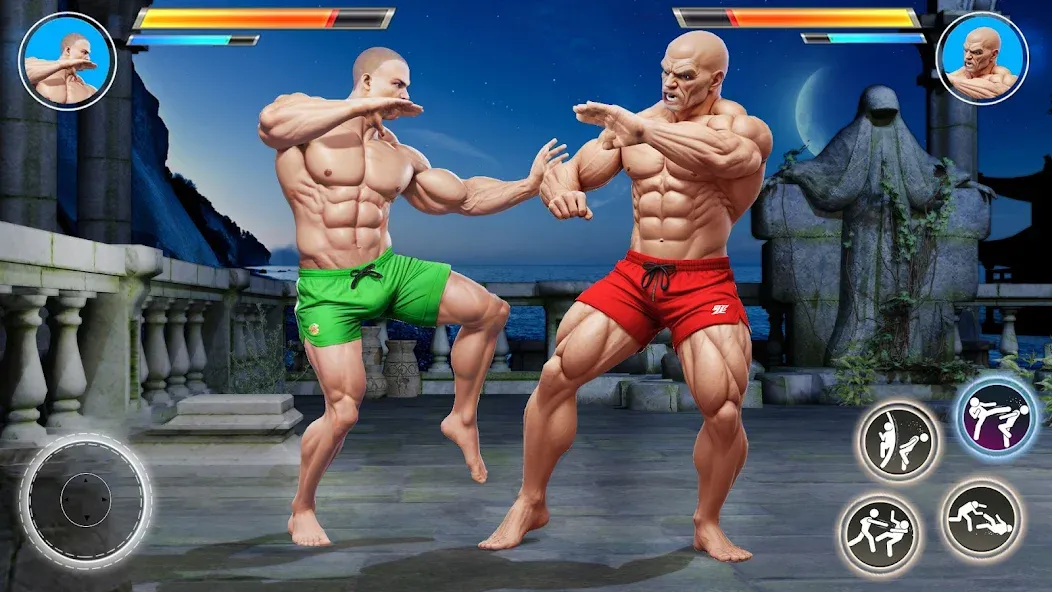 Kung Fu Karate Fighting Games мод на Андроид: Безлимитные деньги и энергия — скриншот 3 Kung Fu Karate Fighting Games мод на Андроид: Безлимитные деньги и энергия — скриншот 3