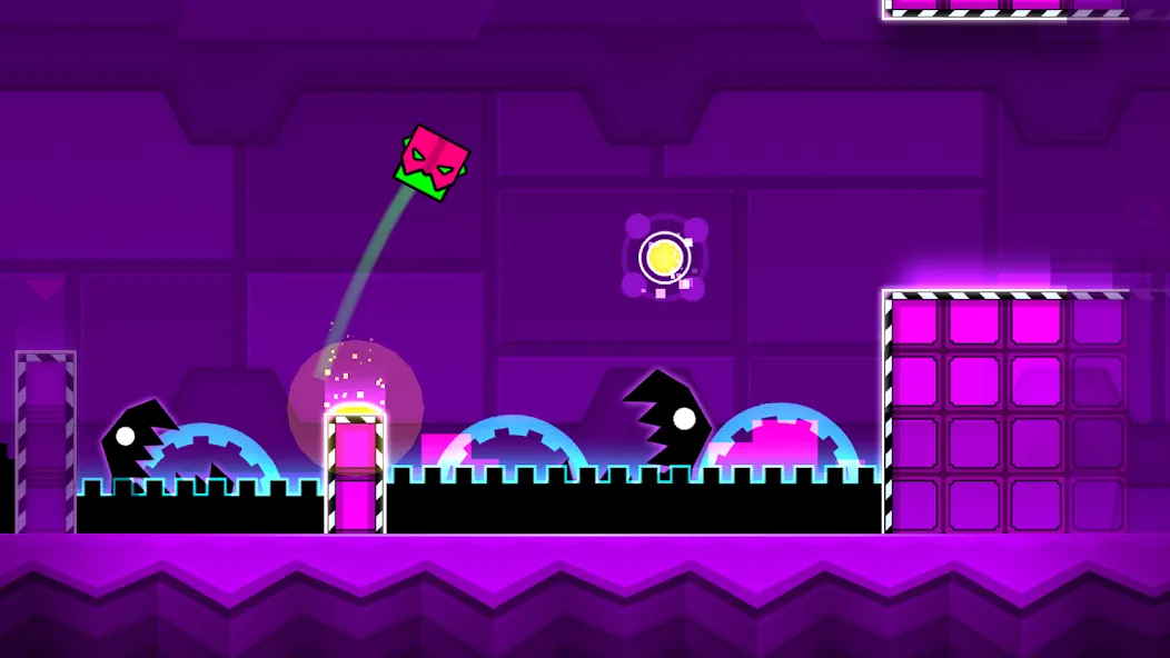 Geometry Dash Meltdown — скачать мод: Открыты все уровни и скины — скриншот 1 Geometry Dash Meltdown — скачать мод: Открыты все уровни и скины — скриншот 1