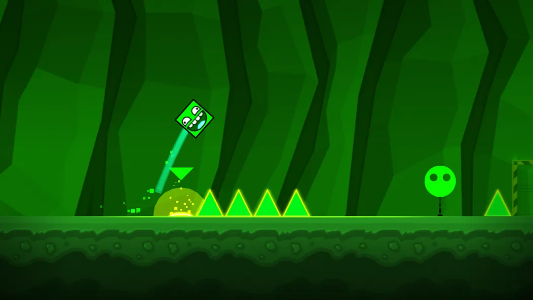 Geometry Dash World MOD APK: Открыты все уровни и скины — скриншот 5 Geometry Dash World MOD APK: Открыты все уровни и скины — скриншот 5