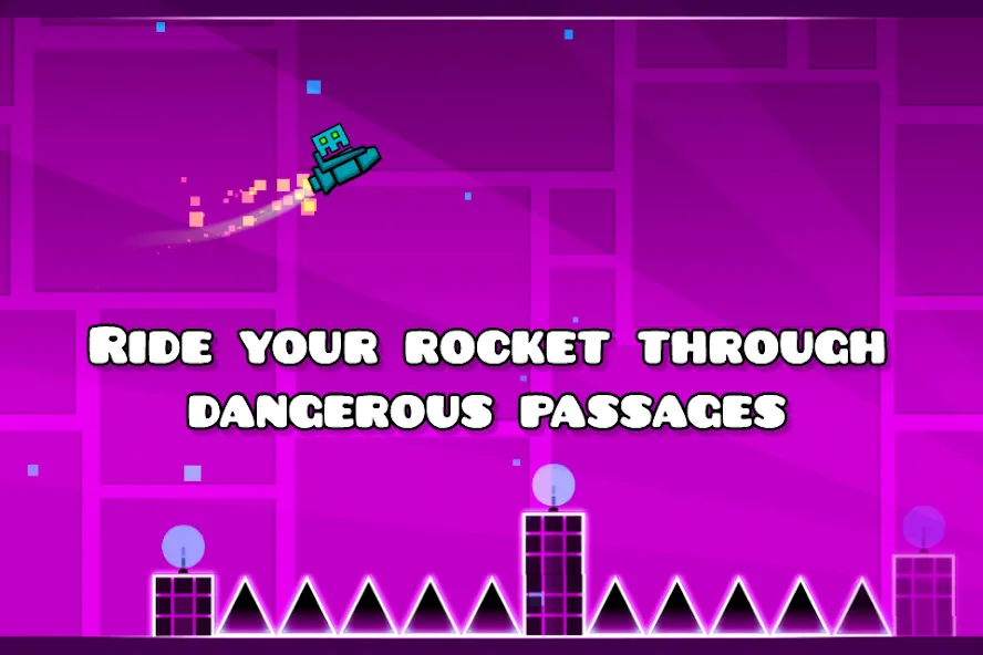 Geometry Dash Lite (Мод: Новые уровни и улучшенная графика) — скачать на Андроид — скриншот 2
