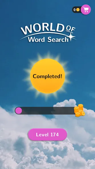 World of Word Search MOD APK: Безлимитные подсказки и монеты — скриншот 4 World of Word Search MOD APK: Безлимитные подсказки и монеты — скриншот 4