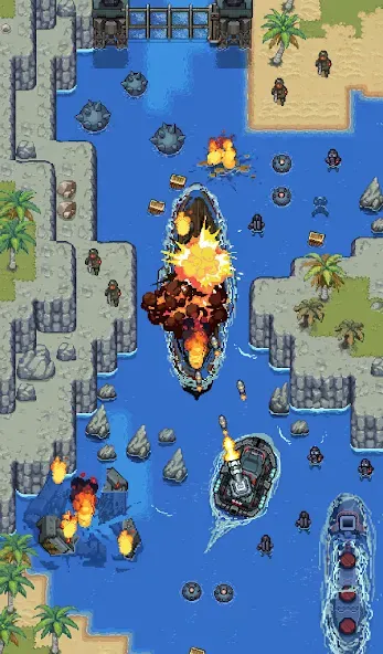 Jackal Squad - Arcade Shooting взлом APK — Безлимитные деньги и оружие — скриншот 3