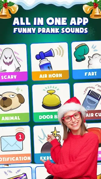 Мод Prank sounds: haircut & fart — Безлимитные смешные звуки и эффекты, скачать APK — скриншот 5