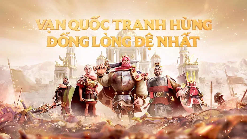 Скачать Rise of Kingdoms - Gamota на Андроид с модом — Безлимитные ресурсы и ускоренное развитие — скриншот 1