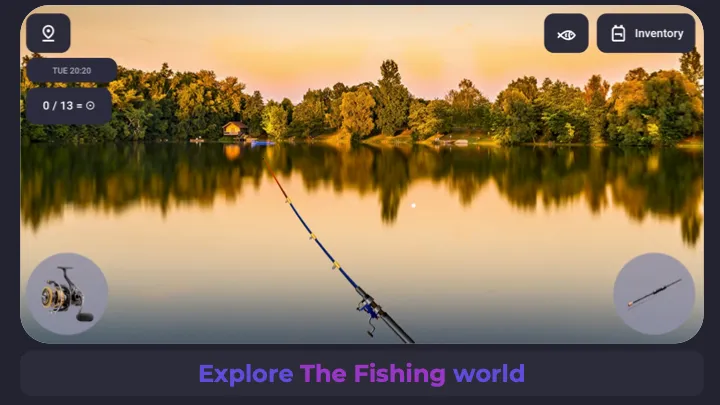 Fishing: The Game, Simulator — последняя версия с модом (Безлимитные деньги и снасти) — скриншот 1 Fishing: The Game, Simulator — последняя версия с модом (Безлимитные деньги и снасти) — скриншот 1