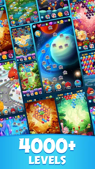 Angry Birds POP Bubble Shooter взлом APK — Безлимитные бустеры и жизни — скриншот 2 Angry Birds POP Bubble Shooter взлом APK — Безлимитные бустеры и жизни — скриншот 2