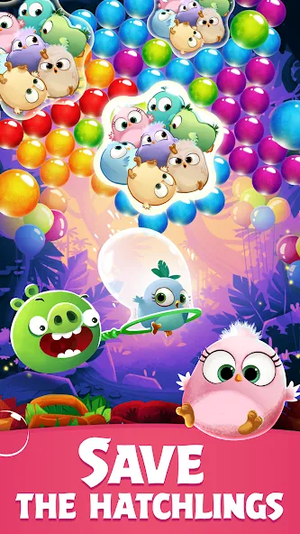 Angry Birds POP Bubble Shooter взлом APK — Безлимитные бустеры и жизни — скриншот 3 Angry Birds POP Bubble Shooter взлом APK — Безлимитные бустеры и жизни — скриншот 3