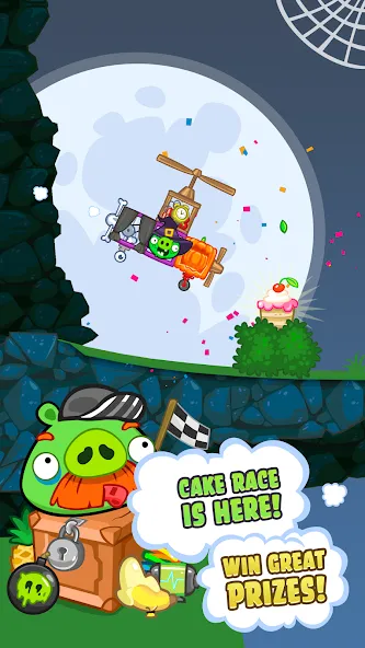 Bad Piggies — Безлимитные ресурсы и открыты все уровни, скачать мод APK — скриншот 2