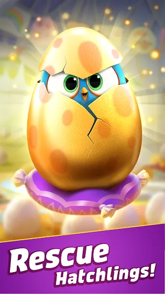 Angry Birds Match 3 MOD APK: Безлимитные жизни и монеты — скриншот 2 Angry Birds Match 3 MOD APK: Безлимитные жизни и монеты — скриншот 2