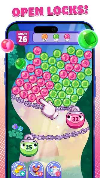 Angry Birds Dream Blast MOD APK скачать на Андроид — Безлимитные жизни и ходов — скриншот 1 Angry Birds Dream Blast MOD APK скачать на Андроид — Безлимитные жизни и ходов — скриншот 1