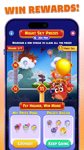 Angry Birds Dream Blast MOD APK скачать на Андроид — Безлимитные жизни и ходов — скриншот 4 Angry Birds Dream Blast MOD APK скачать на Андроид — Безлимитные жизни и ходов — скриншот 4