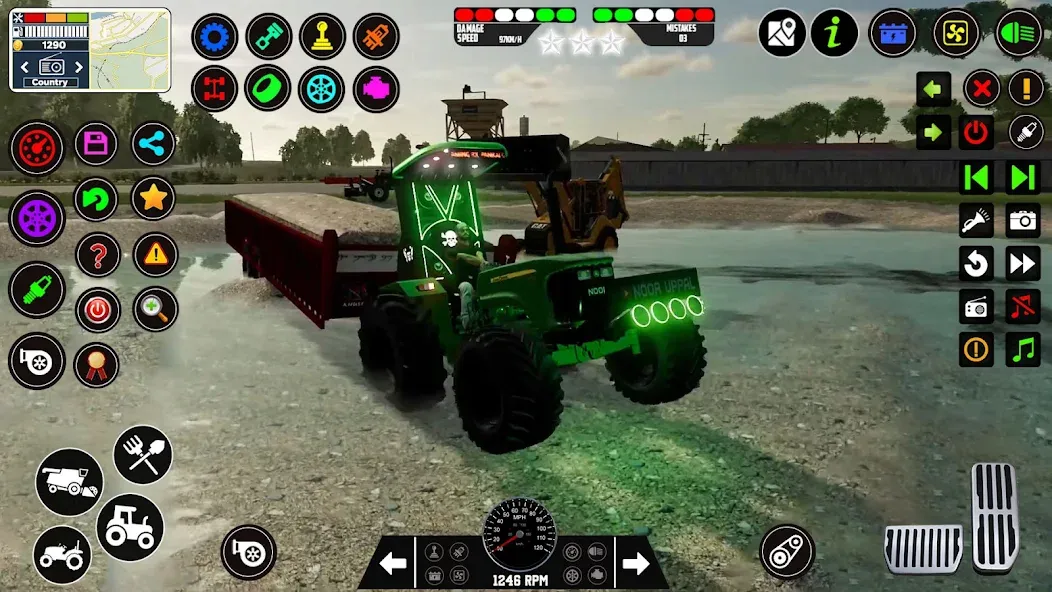 Indian Tractor Farming Games на телефон — скачать мод: Безлимитные деньги и все тракторы открыты — скриншот 3 Indian Tractor Farming Games на телефон — скачать мод: Безлимитные деньги и все тракторы открыты — скриншот 3