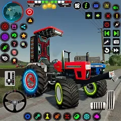 Indian Tractor Farming Games на телефон — скачать мод: Безлимитные деньги и все тракторы открыты