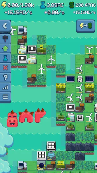 Reactor - Energy Sector Tycoon взломанный APK — Безлимитные ресурсы и ускоренное развитие — скриншот 2 Reactor - Energy Sector Tycoon взломанный APK — Безлимитные ресурсы и ускоренное развитие — скриншот 2