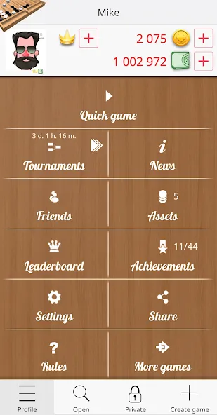 Backgammon Online MOD APK: Безлимитные монеты и все функции открыты — скриншот 5 Backgammon Online MOD APK: Безлимитные монеты и все функции открыты — скриншот 5