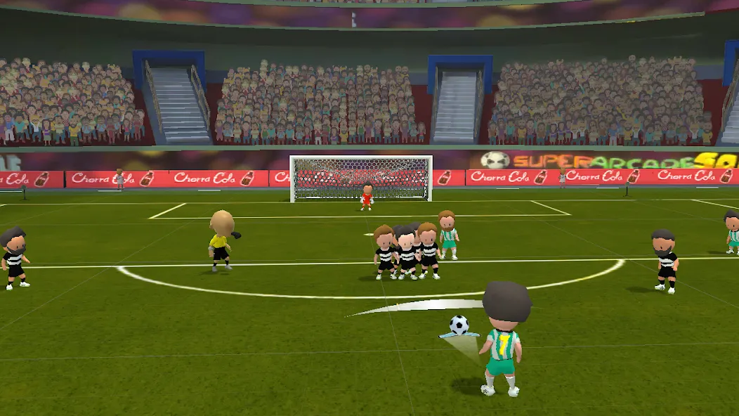 Super Arcade Soccer Mobile на телефон — скачать мод: Безлимитные монеты и открытые команды — скриншот 2