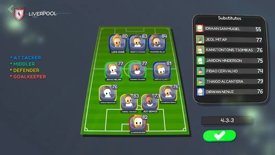 Super Arcade Soccer Mobile на телефон — скачать мод: Безлимитные монеты и открытые команды — скриншот 4