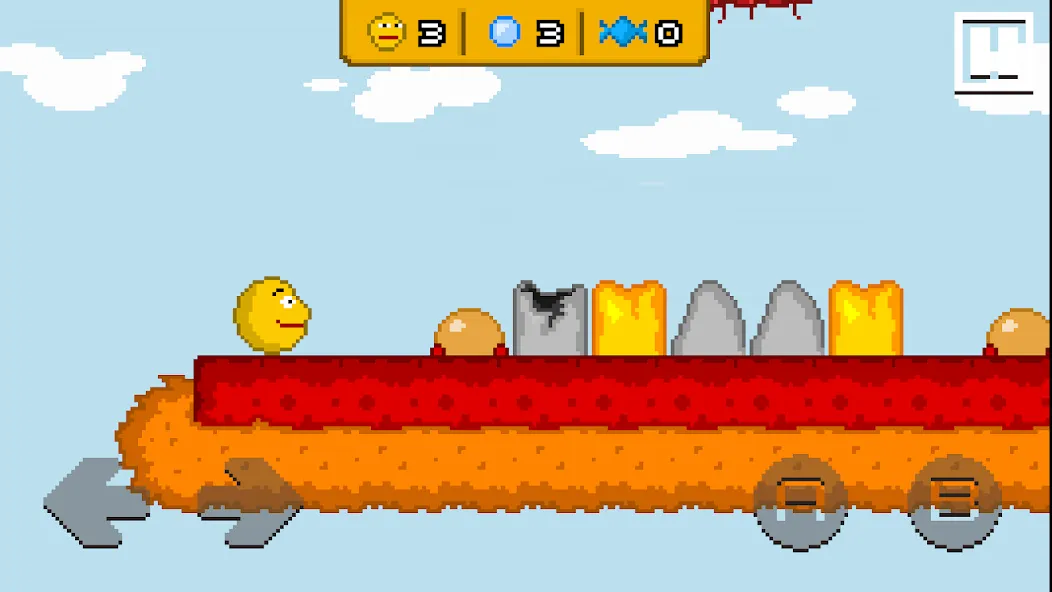 Kolobok Adventures inside Fox взлом APK — Много монет и все уровни — скриншот 3 Kolobok Adventures inside Fox взлом APK — Много монет и все уровни — скриншот 3