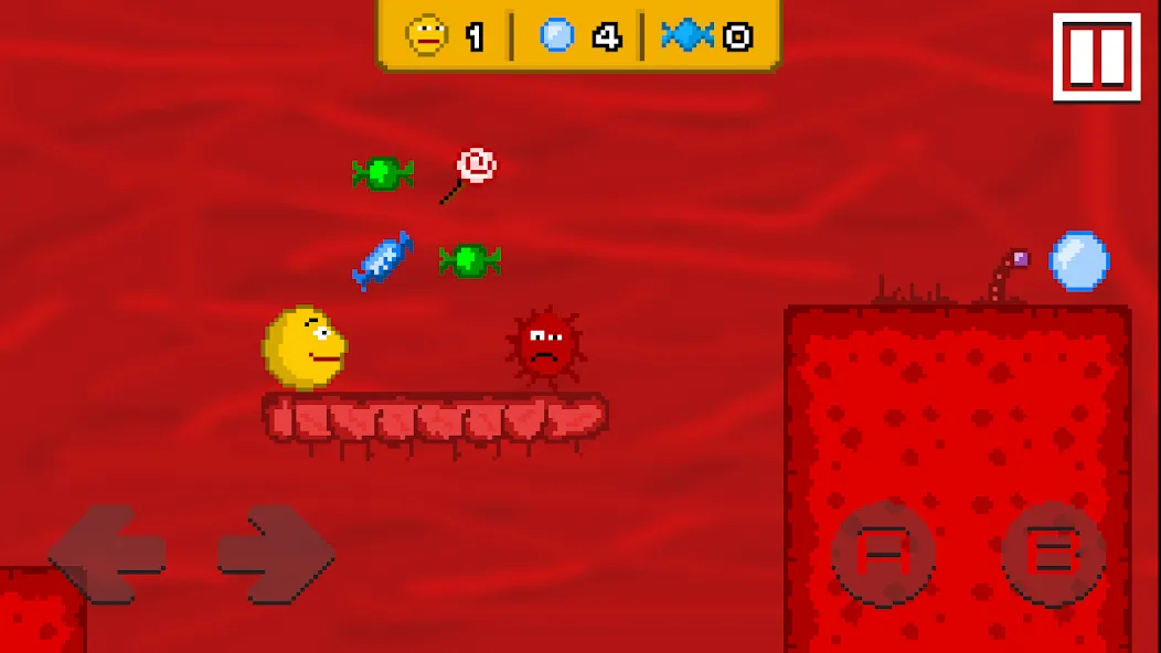 Kolobok Adventures inside Fox взлом APK — Много монет и все уровни — скриншот 4 Kolobok Adventures inside Fox взлом APK — Много монет и все уровни — скриншот 4