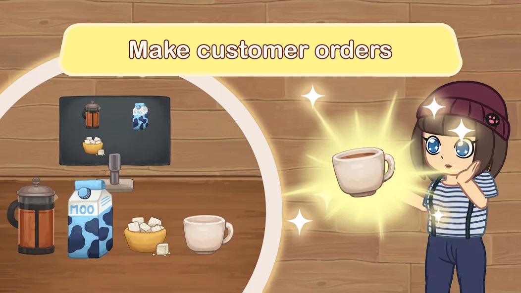 Furistas Cat Cafe взлом на Андроид — Безлимитные монеты и все коты открыты — скриншот 5