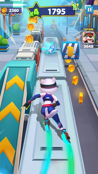 Runner Heroes взломанный APK — Безлимитные деньги и усиленные герои — скриншот 2 Runner Heroes взломанный APK — Безлимитные деньги и усиленные герои — скриншот 2