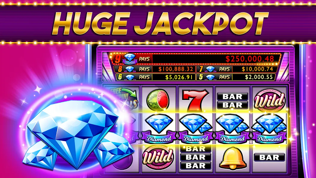 Casino Frenzy - Slot Machines взлом на Андроид — Безлимитные монеты и бонусы — скриншот 2 Casino Frenzy - Slot Machines взлом на Андроид — Безлимитные монеты и бонусы — скриншот 2