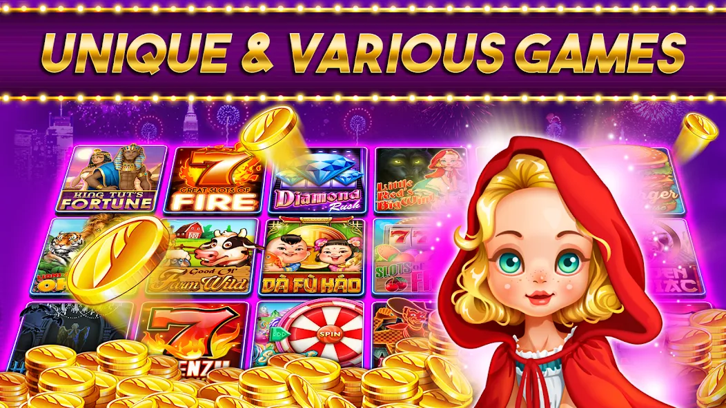 Casino Frenzy - Slot Machines взлом на Андроид — Безлимитные монеты и бонусы — скриншот 3 Casino Frenzy - Slot Machines взлом на Андроид — Безлимитные монеты и бонусы — скриншот 3