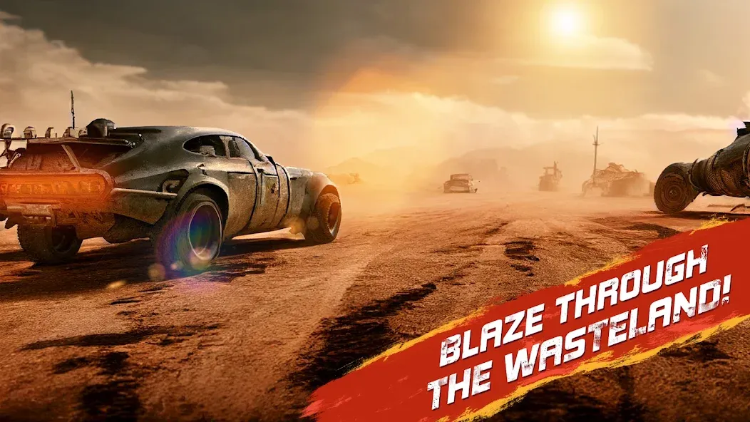 Road Warrior: Nitro Car Battle (Мод: Безлимитное топливо и улучшенные машины) — скачать на Андроид — скриншот 1