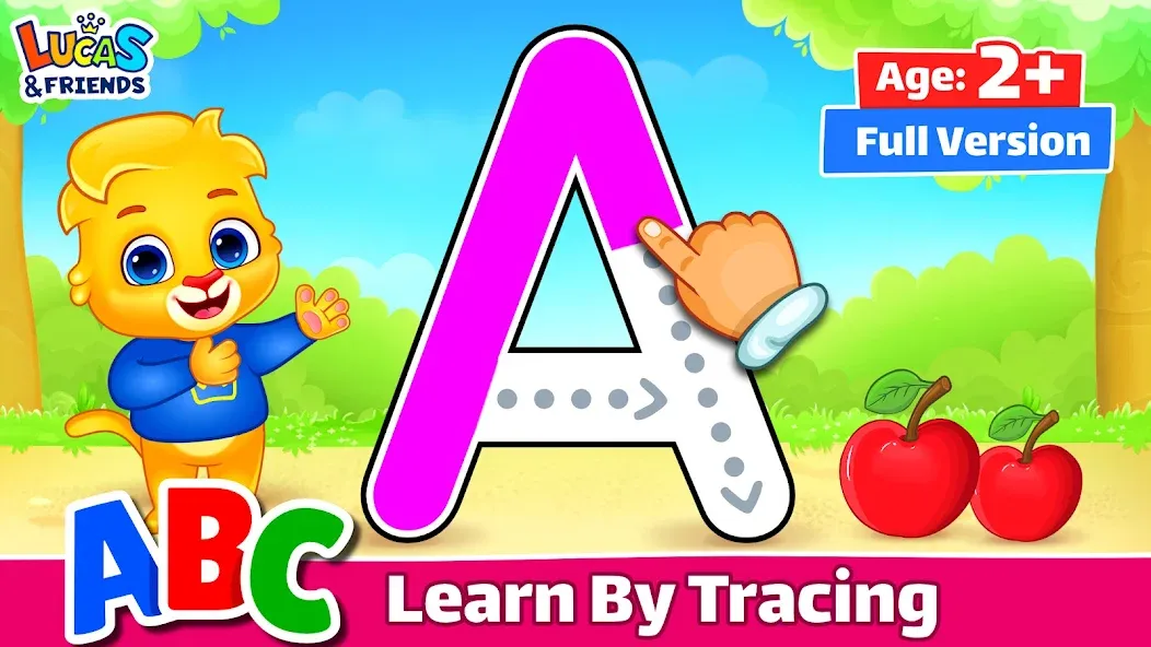 ABC Kids - Tracing & Phonics — скачать мод: Открыты все задания и буквы — скриншот 1