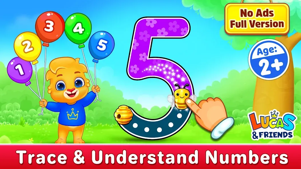 123 Numbers - Count & Tracing мод на Андроид: Все числа разблокированы и без рекламы — скриншот 1 123 Numbers - Count & Tracing мод на Андроид: Все числа разблокированы и без рекламы — скриншот 1