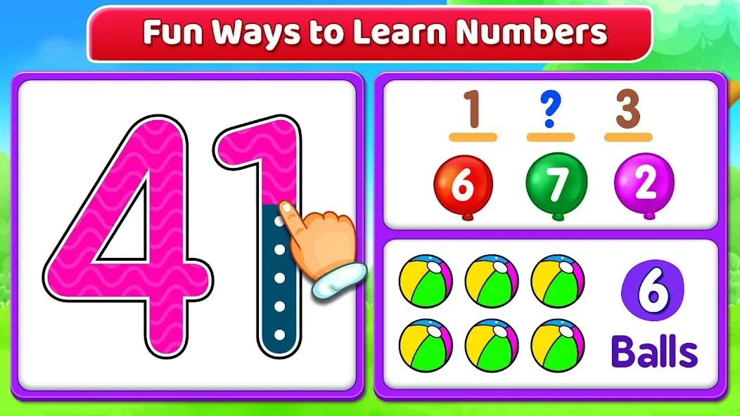 123 Numbers - Count & Tracing мод на Андроид: Все числа разблокированы и без рекламы — скриншот 2 123 Numbers - Count & Tracing мод на Андроид: Все числа разблокированы и без рекламы — скриншот 2