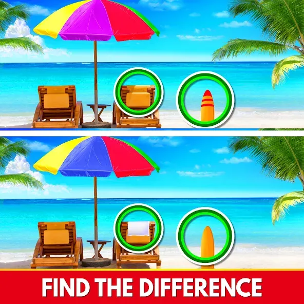 Скачать взлом Find The Differences - Spot it — Подсказки без ограничений и все уровни — скриншот 1 Скачать взлом Find The Differences - Spot it — Подсказки без ограничений и все уровни — скриншот 1