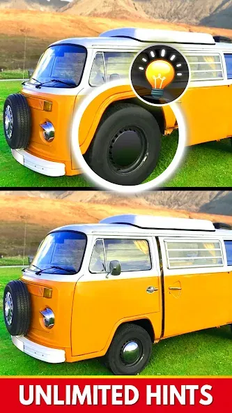 Скачать взлом Find The Differences - Spot it — Подсказки без ограничений и все уровни — скриншот 4 Скачать взлом Find The Differences - Spot it — Подсказки без ограничений и все уровни — скриншот 4