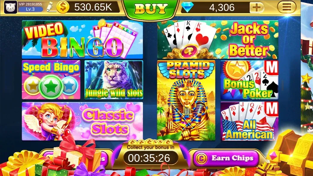 Casino Offline: Slots & Poker MOD APK: Безлимитные монеты и фишки — скриншот 3