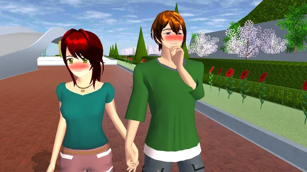 School Queen Simulator мод на Андроид: Безлимитные деньги и все предметы — скриншот 2
