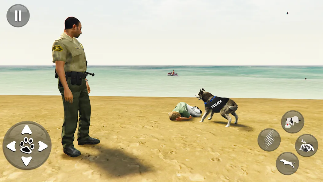 Toby Police Dog Sim: Dogs Game взлом APK — Много денег и открыты уровни — скриншот 3