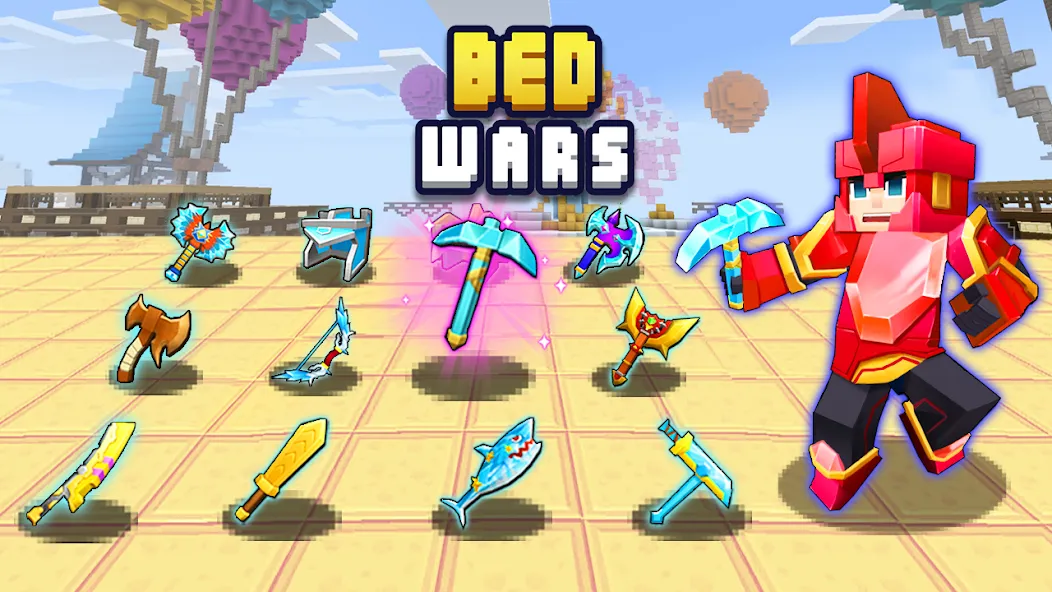 Скачать взлом Bed Wars Lite — Безлимитные ресурсы и быстрый старт — скриншот 1 Скачать взлом Bed Wars Lite — Безлимитные ресурсы и быстрый старт — скриншот 1