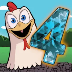Slot Gallina 4 взлом APK — Безлимитные монеты и бонусы